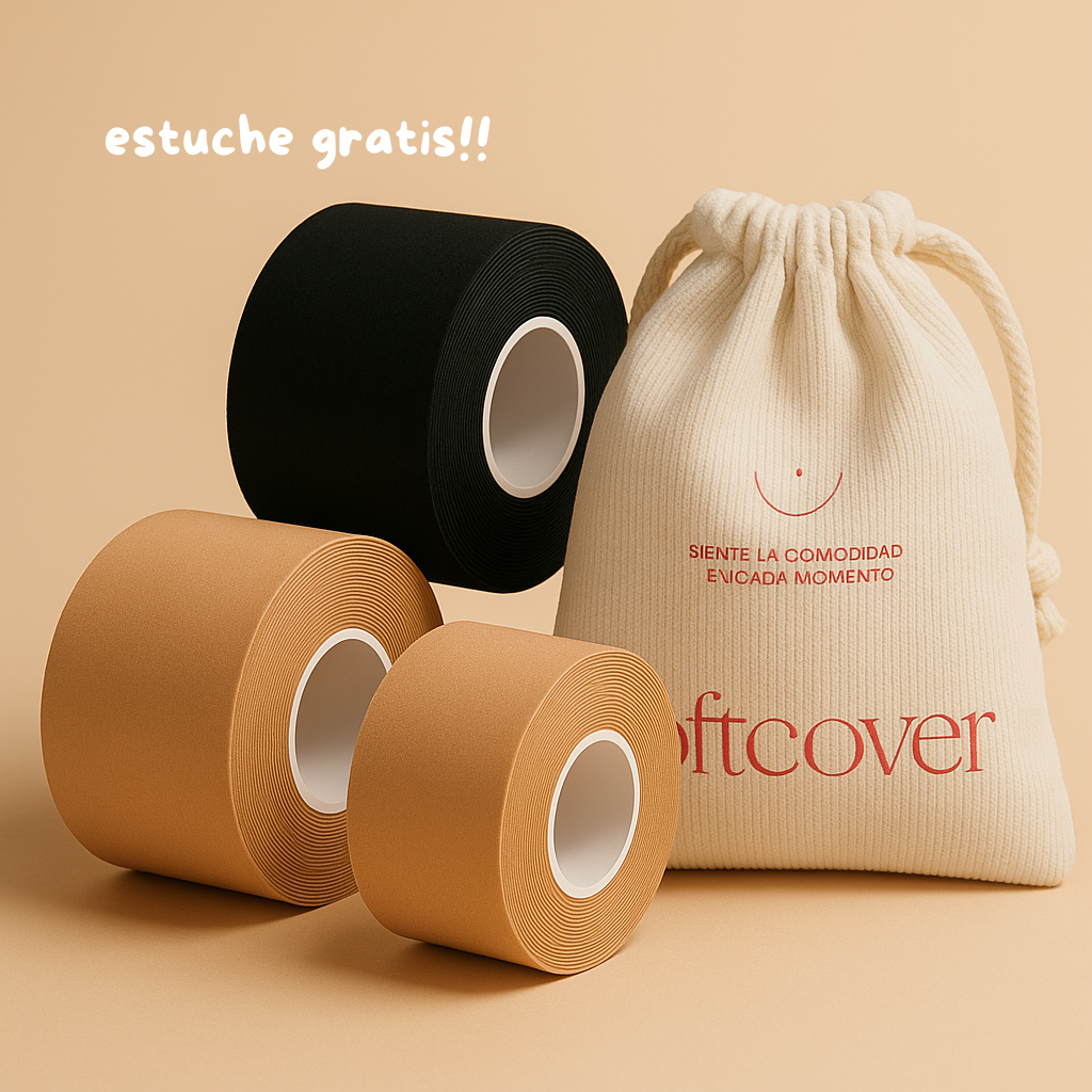 Boob Tape Cinta levanta busto + Estuche gratis
